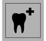 Pictogramme PI PF 043 - Soins dentaires - ISO 7001
