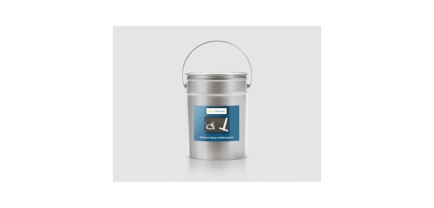 Peinture époxy antidérapante