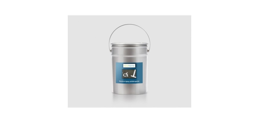 Peinture époxy antidérapante