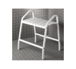 Banc de douche avec 2 poignées