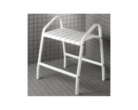 Banc de douche avec 2 poignées