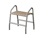 Banc de douche avec 2 poignées