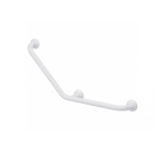 Barre d'appui coudée 135° Color  (Blanc)