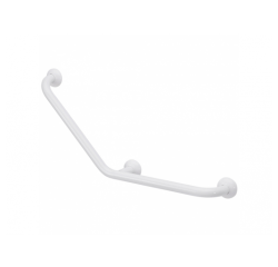 Barre d'appui coudée 135° Color  (Blanc)