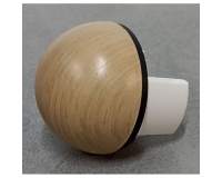 Bouchon rond pour main courante