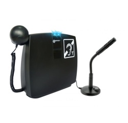 Boucle magnétique mobile pour comptoir d'accueil