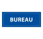 Signalisation d'information - BUREAU - vinyle ou PVC 210 x 75 mm