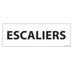 Signalétique d'information - Pictogramme Escaliers - 210 x 75 mm