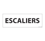 Signalétique d'information - Pictogramme Escaliers - 210 x 75 mm