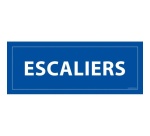 Signalisation d'information - ESCALIERS - 210 x 75 mm
