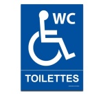 Panneau Toilettes Handicapés