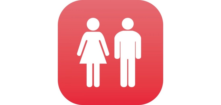 Plaque PLEXI Mixte Homme/Femme - 120 x 120 mm