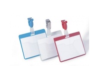 Porte-badges avec clip métallique - par 25