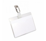 Porte-badges avec clip métallique - par 25