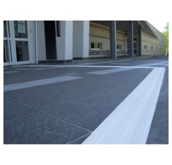 Rail de guidage PMR méthacrylate - couleur CREME ou BLANC
