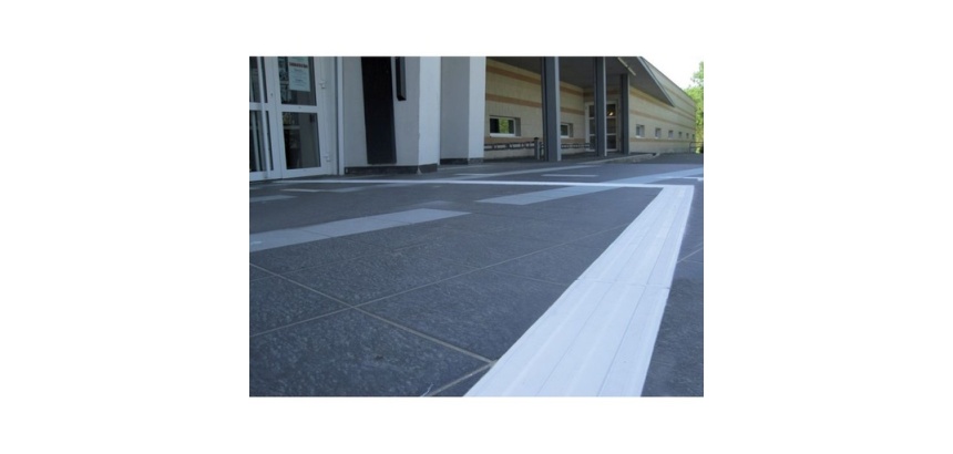 Rail de guidage PMR méthacrylate - couleur CREME ou BLANC