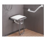 Siège de douche escamotable