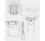 Siège de douche escamotable  (copie)