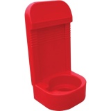 Socle simple pour extincteurs de 6 à 9 kg  (Rouge)