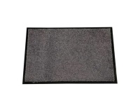 Tapis d'accueil haute performance pour passage intense - 60 x 80 cm - Gris