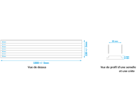 Rail de guidage PMR LIGNE