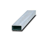 Poteau Rectangulaire en Acier Galvanisé 80 x 40 mm