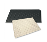 Dalle podotactile polyuréthane Blanche WATLEX - A coller - 3  (445 x 400 mm)