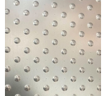 Dalle podotactile TOLPLOT en acier galvanisé - 825 x 420 mm - Int/Ext