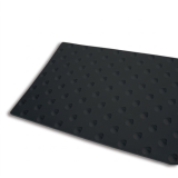 Dalle podotactile Kelba - résine de polyuréthane - 400 x 600 mm ou 400 x 1400 mm - Int  (400 x 1400 mm, Gris)