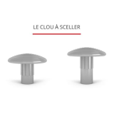 Clou Podotactile à Sceller CLASSICO  (250 Unités, Tige standard)