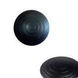 Plots podotactiles PODOKIT Thermoplastiques noir auto-adhésifs en plaque  (4 plaques)