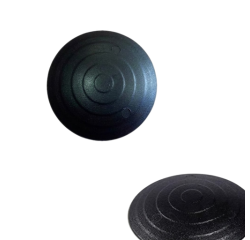 Plots podotactiles PODOKIT Thermoplastiques noir auto-adhésifs en plaque