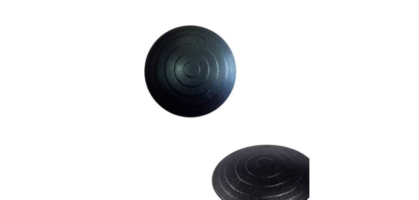 Plots podotactiles PODOKIT Thermoplastiques noir auto-adhésifs en plaque