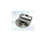Platine articulée pour départ mural INOXI