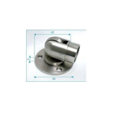 Platine articulée pour départ mural INOXI