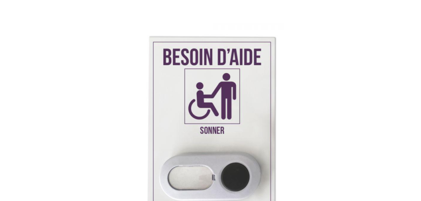 Kit Carillon d'Appel UNIK N°2 - Besoin d'aide - Vertical
