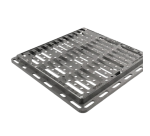 Grille plate fonte de voirie 470 x 440 x 35 mm