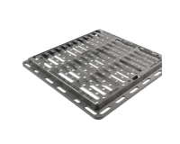 Grille plate fonte de voirie 470 x 440 x 35 mm