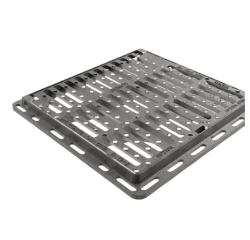 Grille plate fonte de voirie 470 x 440 x 35 mm