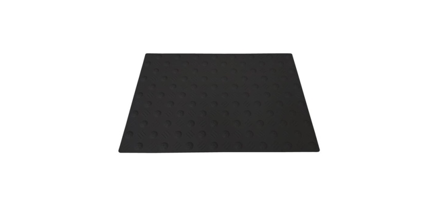 Dalle podotactile extérieure en ABS - 2 dimensions - 3 coloris - extérieure - à visser