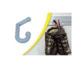 Double Porte Manteau souple pour intérieur