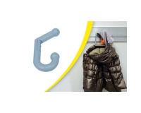 Double Porte Manteau souple pour intérieur