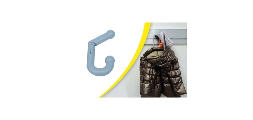 Double Porte Manteau souple pour intérieur