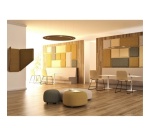 Panneau acoustique GARY WALL - 60 x 60 cm  (Bande auto, Gris Anthracite)