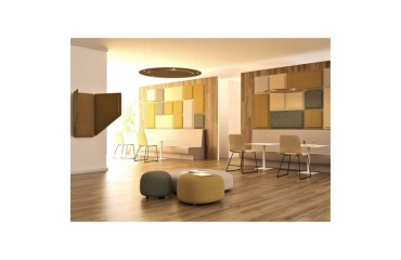 Panneau acoustique GARY WALL - 60 x 60 cm  (Equerre, Gris)