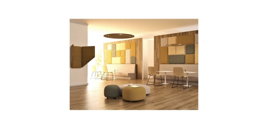 Panneau acoustique GARY WALL - 60 x 60 cm  (Bande auto, Gris Anthracite)
