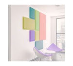 Panneau acoustique GARY WALL - 60 x 60 cm  (Bande auto, Gris Anthracite)