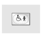 Panneau NURSERIE - relief et en braille