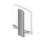 Siège de douche relevable Adaggio blanc