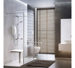 Siège de douche relevable Adaggio blanc